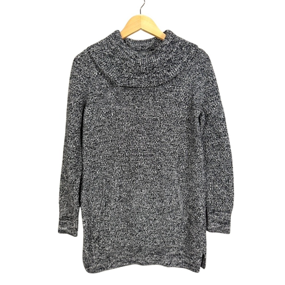 Duluth Trading‎ Co Cowl Neck Speckled Knit Tunic Sweater Women Size S